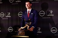 Fernando Mendoza Wins 2025 Heisman Trophy, Dedicates It to His Mom