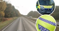 One lane of A11 closed following crash near Thetford