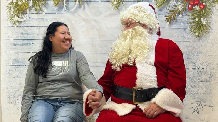 Santa Express brings holiday joy to Boshears Center with gifts and community support