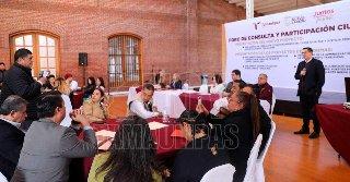 Realiza Gobierno de Nuevo Laredo foro de consulta ciudadana sobre nuevos reglamentos y reformas