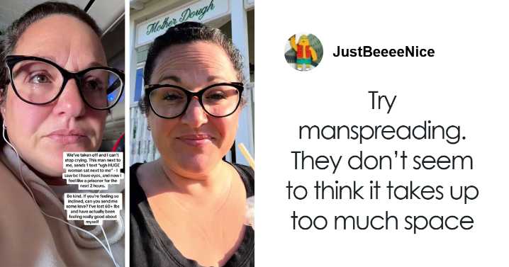 Woman Breaks Down In Tears On Flight After Catching Glimpse Of Seatmate’s Body