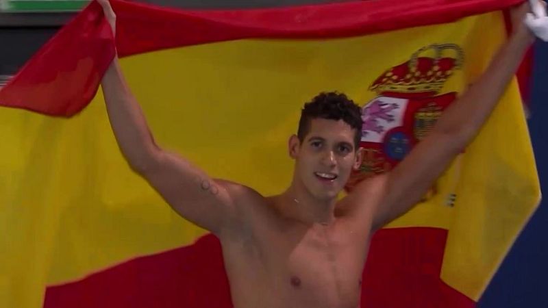 Hugo González, campeón de Europa de los 200 estilos en piscina corta