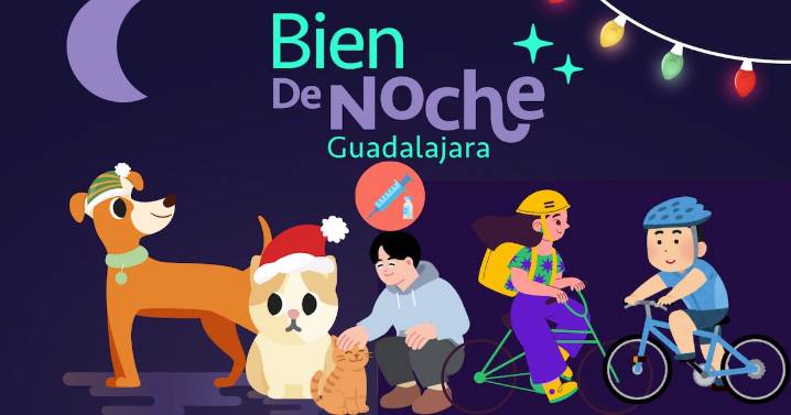 Festival “Bien de Noche GDL” suma módulo antirrábico y taller de adiestramiento para mascotas