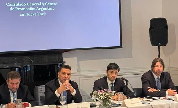 Ignacio Torres está de gira por Nueva York y se reunió con empresarios e inversores