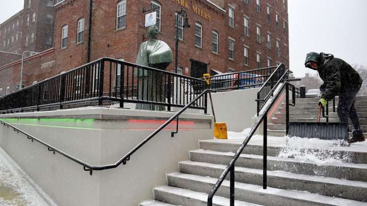 Several inches of snow trigger parking bans in NH communities