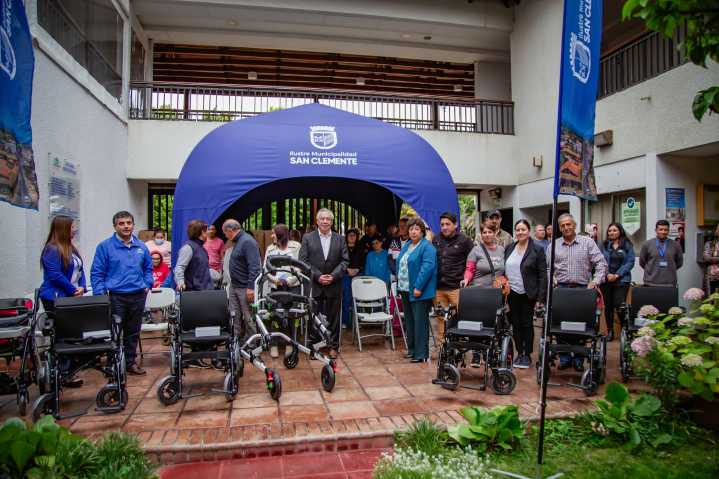 San Clemente fortalece la inclusión con nueva entrega de ayudas técnicas para la comunidad