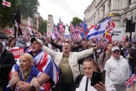 London protests LIVE: Police brace as Tommy Robinson supporters to gather in Whitehall