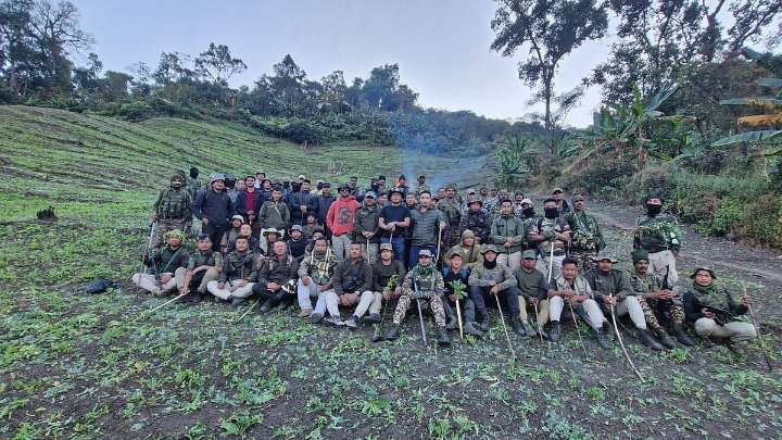 67 Acres of Illegal Poppy Cleared in Kangpokpi; Earns Praise from Biren Singh