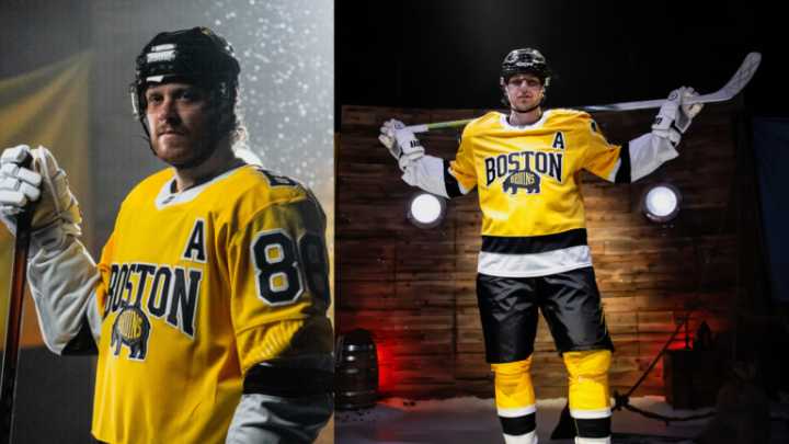 Bruins unveil new uniforms for outdoor Stadium Series game