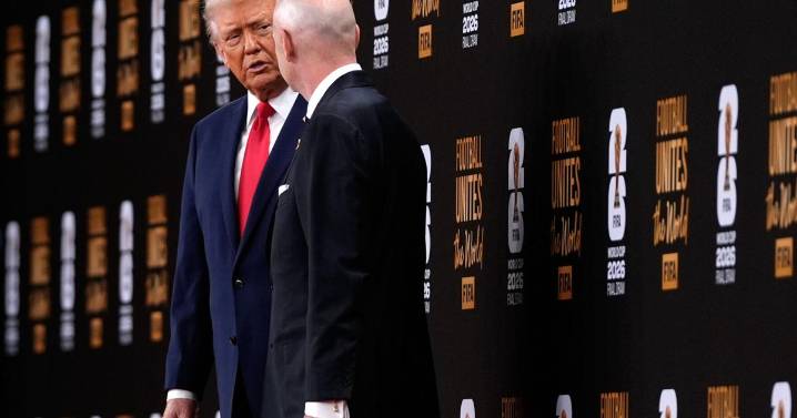 Music, comedy and a whole lot of Trump. And then finally, an actual World Cup draw