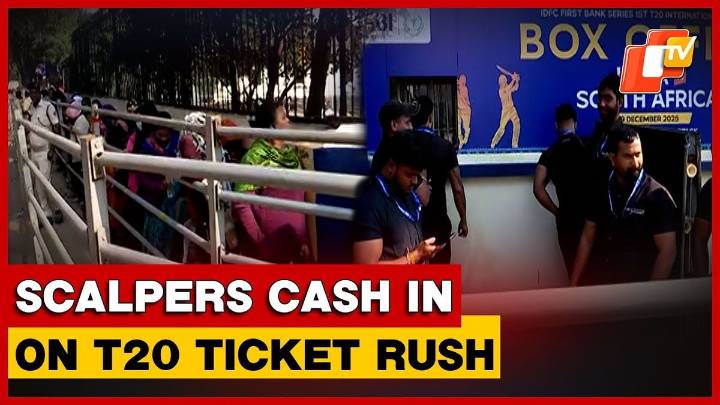 ‘Rs 6,000 for Rs 1,100’: Scalpers Exploit India-SA BarabatiStadium T20 Ticket Frenzy