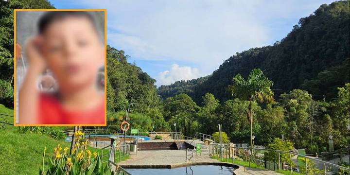 Niño de 4 años falleció ahogado en los termales de Santa Rosa de Cabal durante paseo familiar de vacaciones