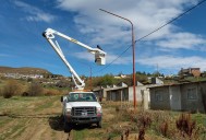 Servicios Públicos continúa con las obras de energía en Río Turbio