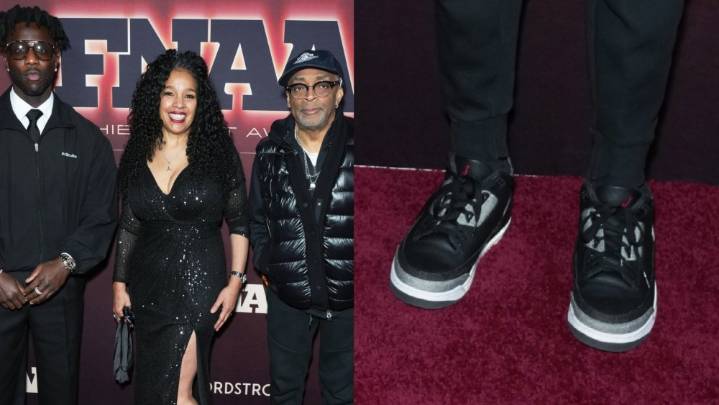 Nigel Sylvester and Spike Lee Wear Matching Jordans at the FNAA 2025