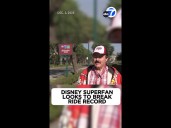 Disney superfan looks to break Radiator Springs Racers record