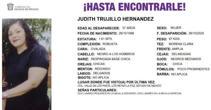 Judith es policía de CDMX y está desaparecida: detienen a su pareja, un oficial de la SSC