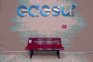 Edesur instaló un Banco Rojo en su sede central contra la violencia de género