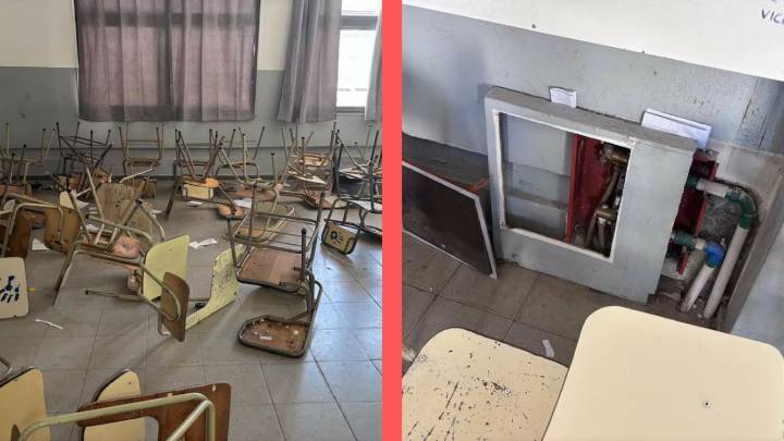 Un colegio en Argentina deja libre a 115 alumnos por destrozos: “faltas muy graves”