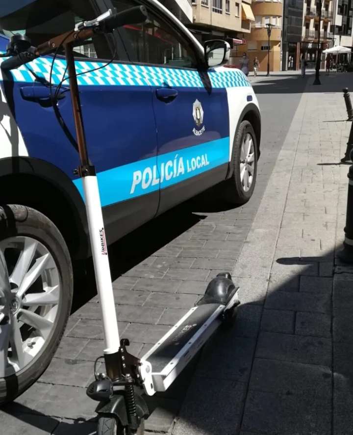 Un conductor de VMP resulta herido en un accidente