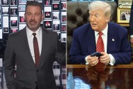 Jimmy Kimmel Displays Massive Wall of Trump Screenshots from Truth Social
