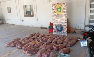 Demoraron a 4 personas que huyeron con 558 kilos de carne ilegal