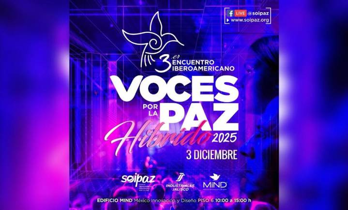 Recibe Guadalajara al Encuentro Iberoamericano Voces por la Paz 2025