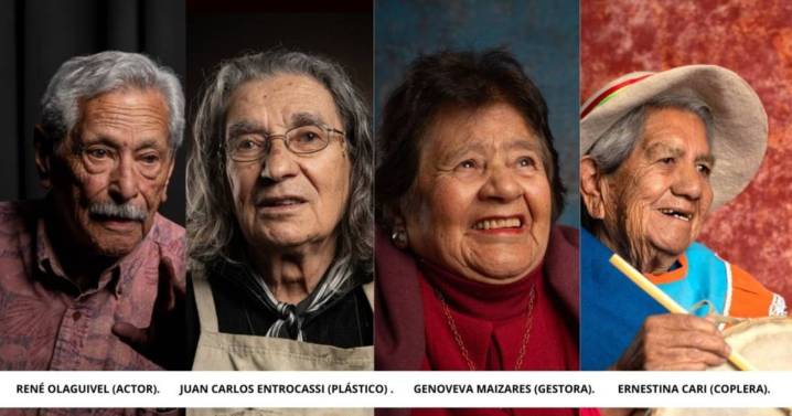 Retratos de maestros del arte y la cultura en el Caja