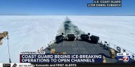 Coast Guard begins ice breaking operations