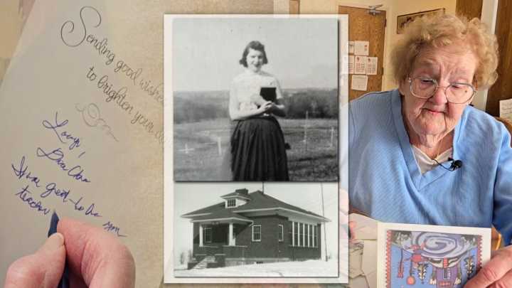 'I still love those kids': One-room school teacher writes students decades after teaching them