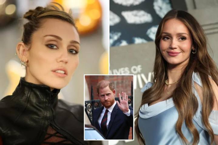 Spike in bookings for treatment used by Miley Cyrus, Prince Harry