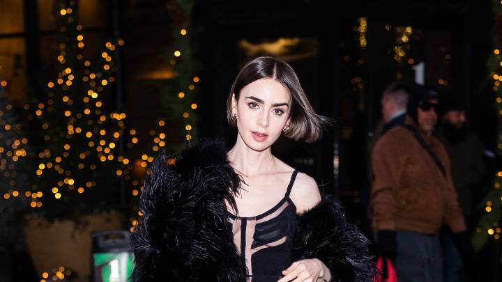 Lily Collins’s Take on Naked Dressing Defies ‘Emily in Paris’ Style Codes