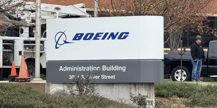 Boeing signs replace Spirit logos as merger nears completion