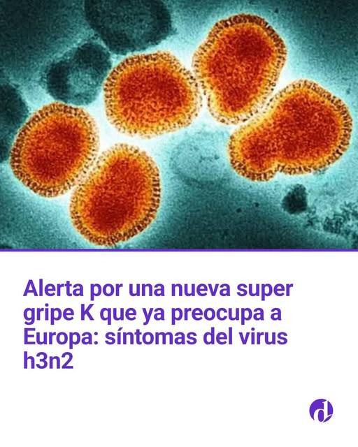 Advierten por una gripe K que ya preocupa a Europa: todos los síntomas del virus H3N2