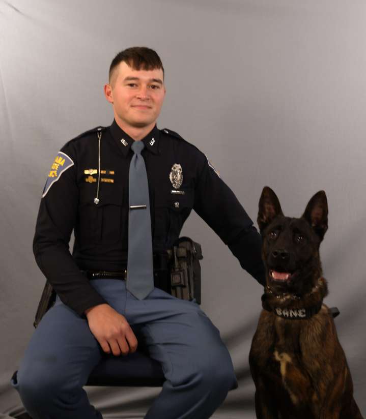 Indiana State Police in Evansville welcome new K