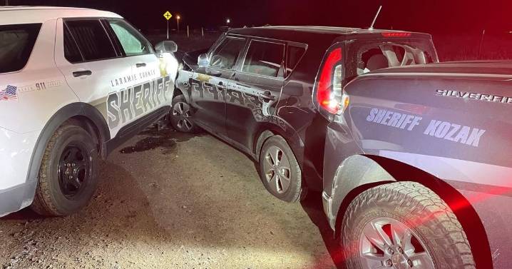 Cheyenne man pins a deputy to his vehicle, charged with vehicular homicide