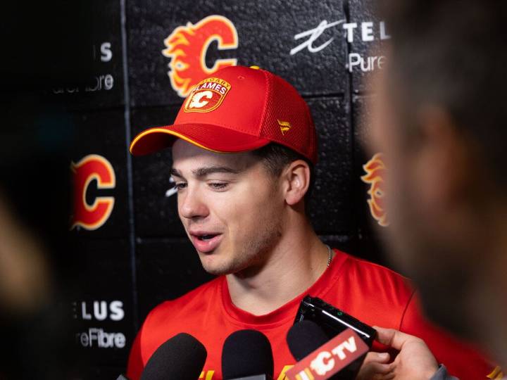 Hot Topics: Flames rookie defenceman Hunter Brzustewicz looks NHL