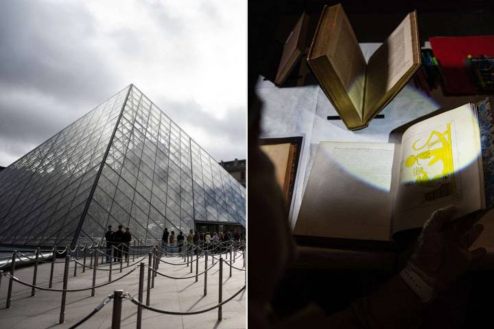 The Louvre Says Water Leak Damaged Hundreds of Books Inside Paris Museum