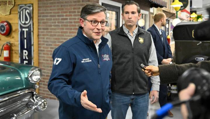 Stefanik intensifies attack on Johnson over NDAA