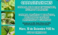 Municipio de Rawson dictará capacitación gratuita en control de plagas junto al INTA