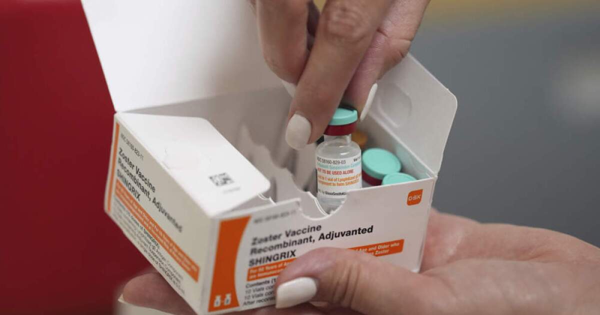 Shingles vaccine may slow the progress of dementia, new study finds