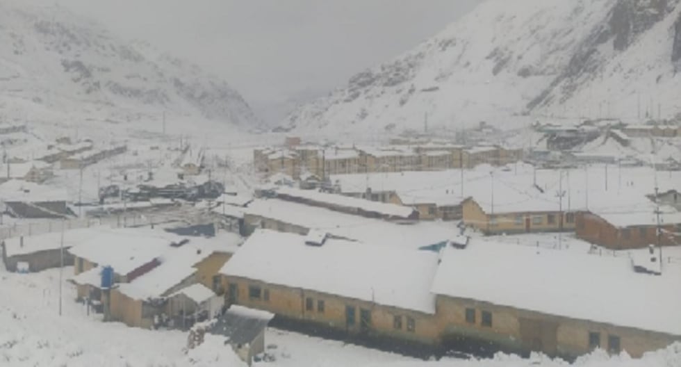 Senamhi: DANA Qori azota la sierra sur y centro con lluvias, nieve y granizo