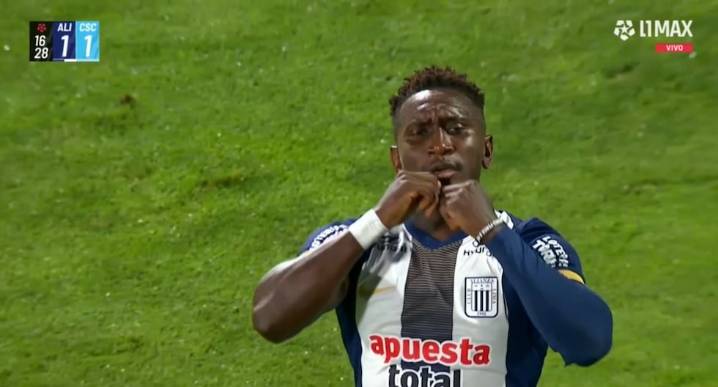 Goles de Eryc Castillo hoy con Alianza Lima vs Sporting Cristal por playoffs de la Liga 1 
