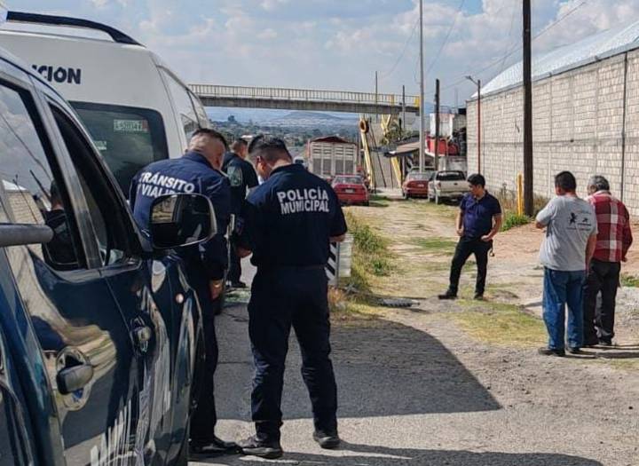 Se accidentó colectiva de Santa Mónica en la Pachuca