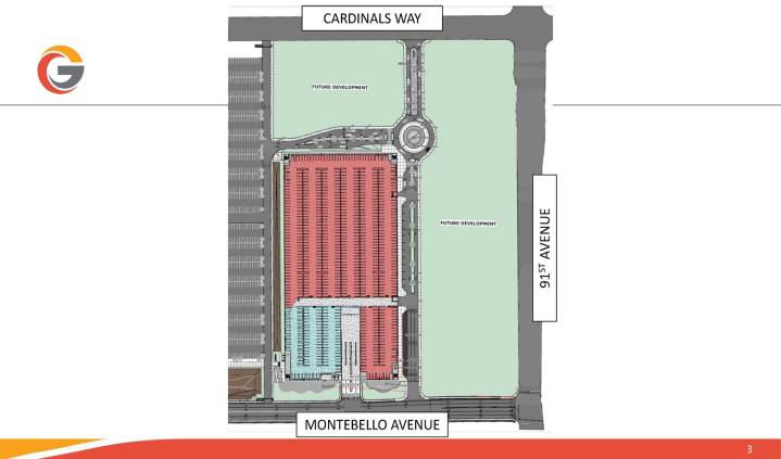 Glendale, VAI Resort plan for driveway easement near black lot