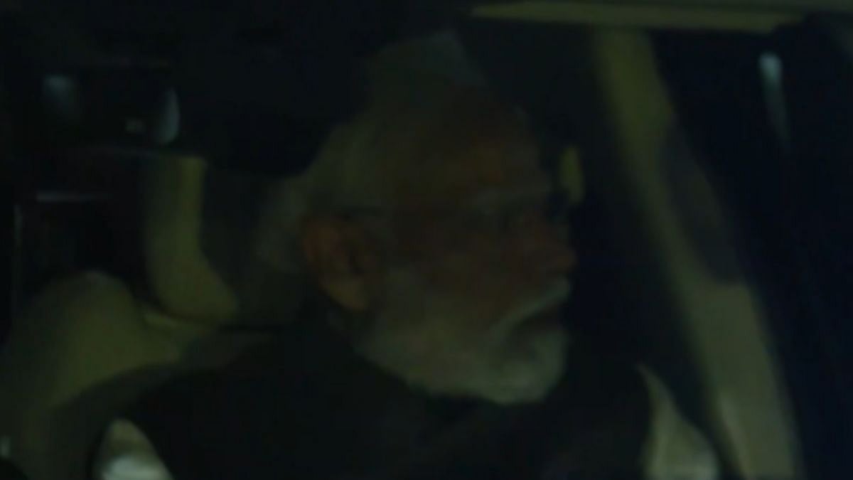 PM Modi Arrives At Palam Airport To Receive Russian President Putin