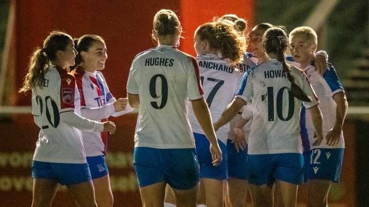 Report: Palace beat Lewes in the Women's FA Cup third