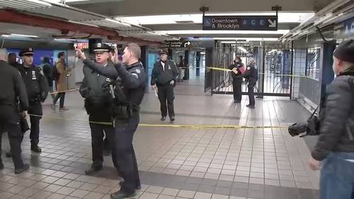 NYC subway shot fired: 2 in custody after shot fired in Times Square subway station, police say