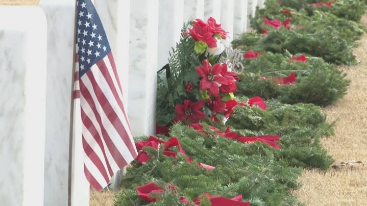 Woman on a mission with Wreaths Across America