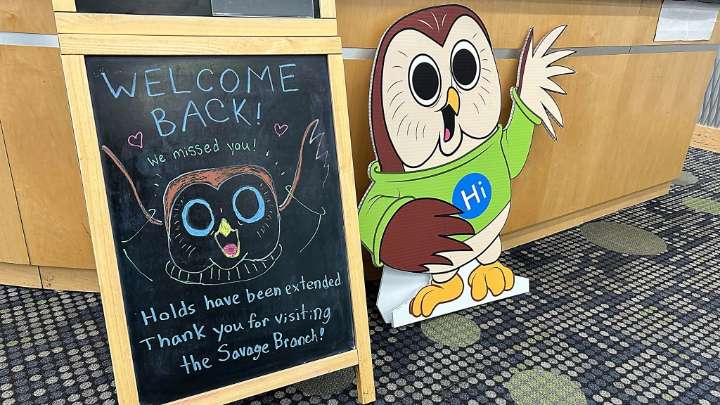 Savage Branch library reopened to public Thursday