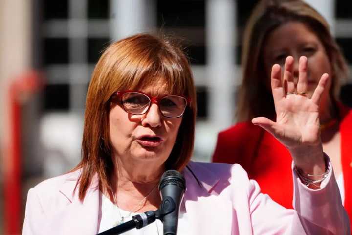 Patricia Bullrich renunció al Ministerio de Seguridad para asumir como senadora nacional